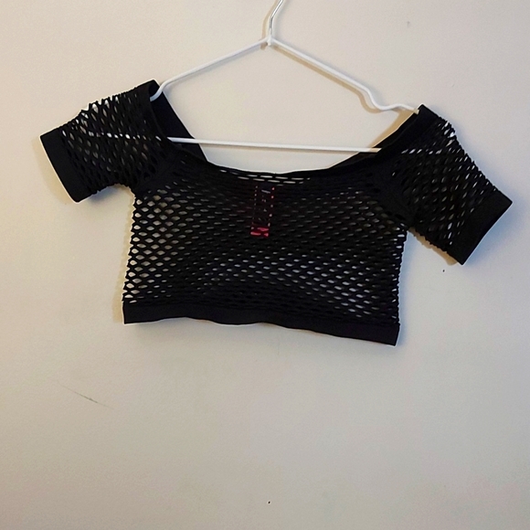 La Senza Mesh Half Top - Picture 1 of 6